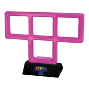 Vijolična neonska lučka T-Tetrimino Tetris - 21 × 14 cm
