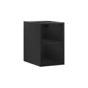 Mexen Box-A odprta omarica s polico 30 cm, črna mat - 91AX2-0300-470-0-71