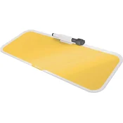 Leitz Tabla steklena namizna cosy - rumena