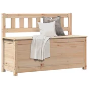 Vidaxl Klop 110x41x76,5 cm trdna borovina