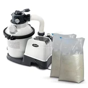 Pješcana filtracijska pumpa 12000 l/h INTEX 26652 + 50 kg pijeska