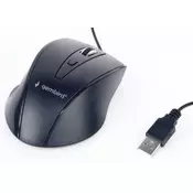 MUS-4B-02 Gembird Opticki mis 800-1200Dpi 4-button black USB