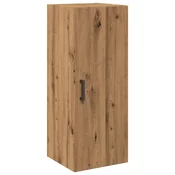 MAISON CHIC Stenska omarica - Zidna omarica artisan hrast 34,5x34x90 cm inženirski les iu236, (22062775)