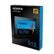 A-DATA 512GB 2.5 SATA III ASU750SS-512GT-C SSD disk