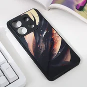 Maska za mobilni telefon Xiaomi Redmi Note 13 Pro 5G ABSTRACT, Crna