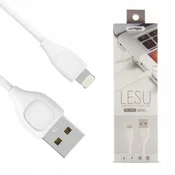 REMAX KABEL ZA IPHONE USB PRIKLJUČEK - APPLE LIGHTNING BELA 1M