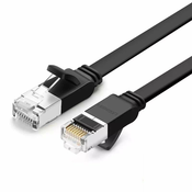 MREŽNI KABL UGREEN Cat 6 UTP Flat Ethernet RJ45 Cable Pure Copper 0.5m (black)