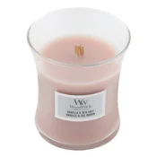 Woodwick Ovalna vaza za sveče , Vanilija in morska sol, 85 g