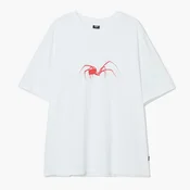 Cropp - Bela majica s printom - white