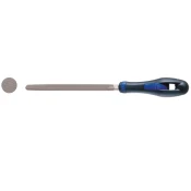 Ajax Trikotna delavniška datoteka 350 mm, z ergonomskim ročajem, 22 × 22 mm, sek 3