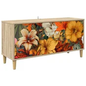 vidaXL TV omarica GENNEP 102 x 33 x 50 cm Sonoma Inženirski les