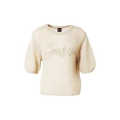 BOSS Pulover C_Farezza pastelno zelena