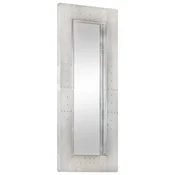 shumee vidaXL Stensko ogledalo Aviator 110x50 cm kovinsko