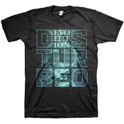 Disturbed Majica Evolution Unisex Black L