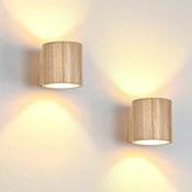 2x Doughelec lesena stenska svetilka G9, 6 W, 3000 K