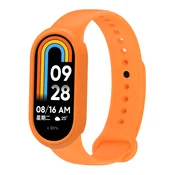 Xiaomi Smart Band 8/9 silikonski ovitek oranžna