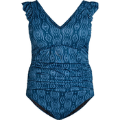Swim by Zizzi Enodelne kopalke SGABBY azur/encijan