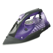 FG ELECTRONICS Pegla na paru FS213S Crno-ljubicasta