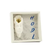 Fortune Frames Ram za slike HODL, Beli