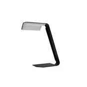 Stolna lampa, LED, 9 W, ALBA Steelio, crna LEDSTEELIO N