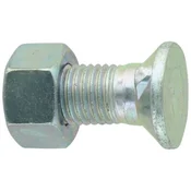 Vijak pluga z matico M16x2 razred 10.9 DIN 11014 glava O 28 mm za plug 1640HU
