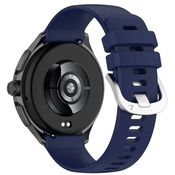 Silikonski remen za sat Xiaomi Watch S3 / Huawei Watch 2 Pro - plavi