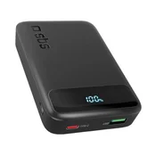 SBS Prenosna baterija SBS 10000 mAh 20W LCD črne barve