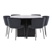 Jedilniški komplet Dallas 5013 (Črna) 74cm