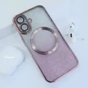 Maska Mag Case Electroplated za iPhone 16 roze