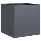 Vidaxl Sadilnik antracit 40x40x40 cm Hladno valjano jeklo