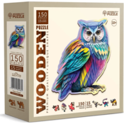 Trendy Owl Wooden Puzzle M (150 Pieces)