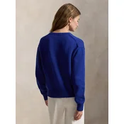 Polo Ralph Lauren Pulover  kraljevo modra / svetlo rjava / rdeča / bela