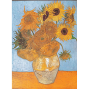 Clementoni 31438 Van Gogh: Sun Flowers sestavljanka, 1000 kosov