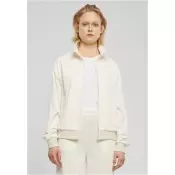 Womens retro running jacket cream