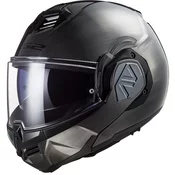 LS2 FF906 Advant Jeans 06 Flip Up motociklistička kaciga siva