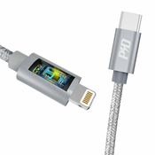 USB Type C-Lightning kabel Power Delivery 45W 5A 1m