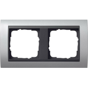 Gira Gira okvir pokrova 2f. aluminij f.anth.ZL, odporen proti zlomu 021206, (20858939)