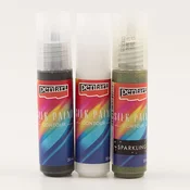 Kontura za svilo svetlikajoča 20 ml | izberite odtenek