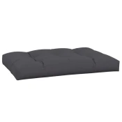 Jastuk za palete antracit 120 x 80 x 12 cm od tkanine - Antracit 120 x 80 x 12 cm 1