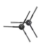 Set črnih najlonskih stranskih krtač za Roborock S5, S6, S7, E5, Q7