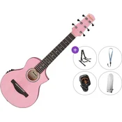 Ibanez EWP17M2E-SMO Premium SET Strawberry Milk Open Pore Guitalele