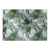 Decormat Podloga za stol Green leaves 140x100 cm 15 cm
