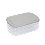 Compartmentalized food storage box, plastic, 23 x 16 cm - MasterClass