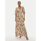 Roxy Poletna obleka Peaceful Swell Again ERJWD03789 Pisana Regular Fit