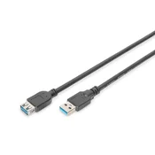 slomart USB 3.1 produžni kabel A/A, 1.8m, crni