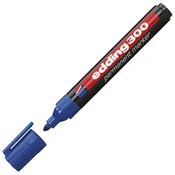 Marker permanentni 1,5-3mm okrugli vrh Edding 300 modra