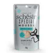 Schesir Special Skin & Coat 12 x 70 g - Losos s piletinom