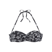 VIVANCE Bikini zgornji del  črna / bela