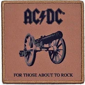AC/DC For Those About To Rock We Salute You Našitek za šivanje 86 x 86 mm