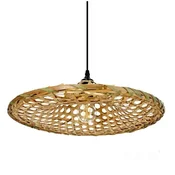 Viseča svetilka iz bambusa Boho 40 cm 1xE27
